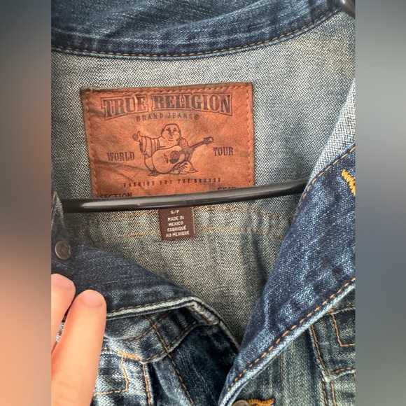 True Religion MC Danny Slim Jean Jacket - Picture 3 of 3